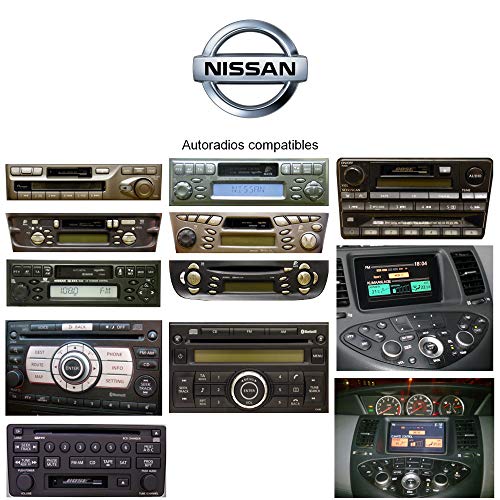 Interfaz Bluetooth - USB MP3 - Auxiliar para el coche NISSAN | Kit de transmisión de audio a manos libres | Cargador | Jack Jack | Carcasa oculta | Accesorio para la radio del coche | Accesorio para l Interfaz Bluetooth - USB MP3 - Auxiliar para el coche NISSAN | Kit de transmisión de audio a manos libres | Cargador | Jack Jack | Carcasa oculta | Accesorio para la radio del coche | Accesorio para l