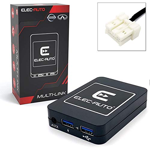 Interfaz Bluetooth - USB MP3 - Auxiliar para el coche NISSAN | Kit de transmisión de audio a manos libres | Cargador | Jack Jack | Carcasa oculta | Accesorio para la radio del coche | Accesorio para l Interfaz Bluetooth - USB MP3 - Auxiliar para el coche NISSAN | Kit de transmisión de audio a manos libres | Cargador | Jack Jack | Carcasa oculta | Accesorio para la radio del coche | Accesorio para l