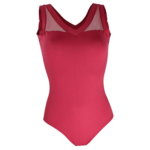 Intermezzo Body de ballet para mujer 31416, color burdeos (028) - Talla: M Intermezzo Body de ballet para mujer 31416, color burdeos (028) - Talla: M