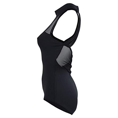 Intermezzo Body de ballet para mujer 31466 Bodymertidrap – Color: negro (037) – Talla: M