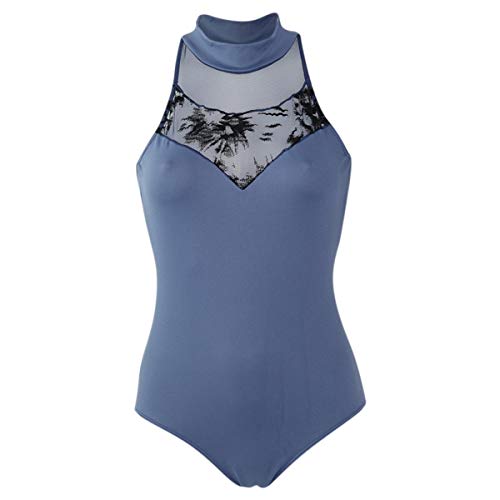 Intermezzo Leotard 31539 - Body de ballet para mujer (talla M), color azul Intermezzo Leotard 31539 - Body de ballet para mujer (talla M), color azul