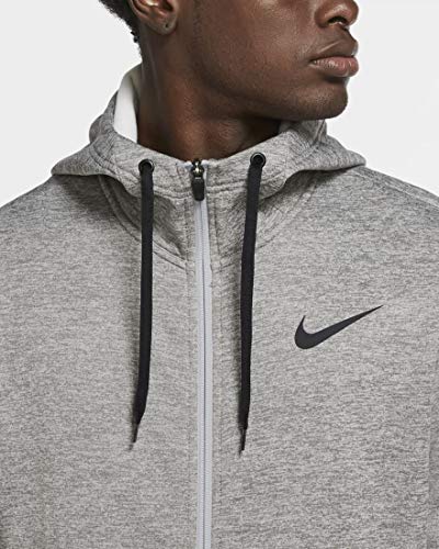 Intersport Therma Full Zip Sudadera con Capucha, Gris y Negro, S para Hombre Intersport Therma Full Zip Sudadera con Capucha, Gris y Negro, S para Hombre