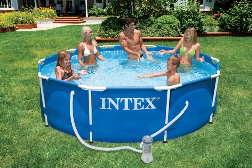 Intex 28212NP Piscina Redonda Metal Frame, con depuradora, 366X76 cm 6503 litros Intex 28212NP Piscina Redonda Metal Frame, con depuradora, 366X76 cm 6503 litros