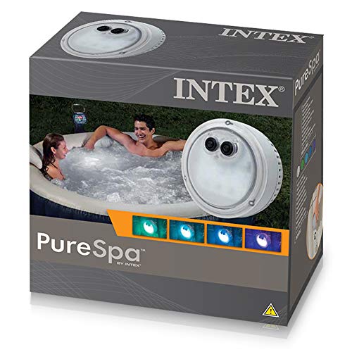 Intex 28503 - Lámpara eléctrica Spa burbujas 5 Colores