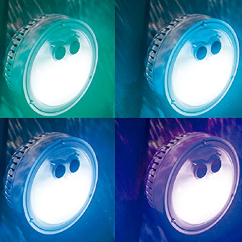 Intex 28503 - Lámpara eléctrica Spa burbujas 5 Colores
