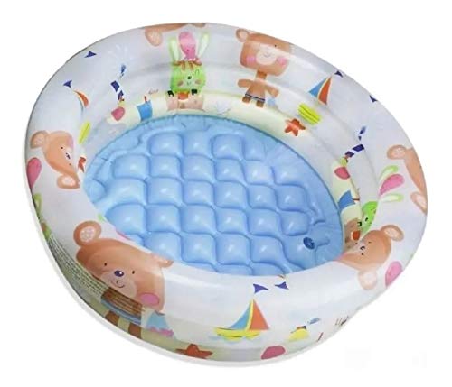 Intex 57106NP - Piscina hinchable colores con base hinchable 61 x 22 cm, 33 litros, 1 unidad [modelos surtidos]