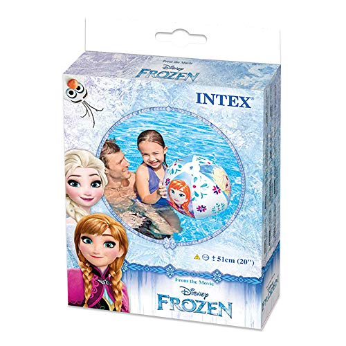 Intex 58021NP - Pelota hinchable Frozen diámetro 51 cm, +3 años