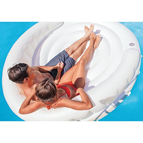 Intex 58292EU - Isla hinchable Canopy crema 199 x 150 cm Intex 58292EU - Isla hinchable Canopy crema 199 x 150 cm
