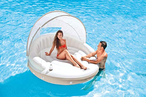 Intex 58292EU - Isla hinchable Canopy crema 199 x 150 cm Intex 58292EU - Isla hinchable Canopy crema 199 x 150 cm