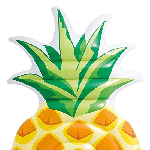 Intex 58761EU - Colchoneta hinchable Piña 124 x 216 cm Intex 58761EU - Colchoneta hinchable Piña 124 x 216 cm