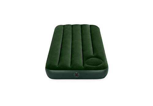 Intex 66950 - Colchón hinchable 76 x 191 x 22 cm bomba de pie integrada