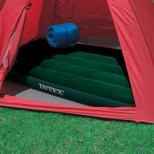 Intex 66950 - Colchón hinchable 76 x 191 x 22 cm bomba de pie integrada Intex 66950 - Colchón hinchable 76 x 191 x 22 cm bomba de pie integrada