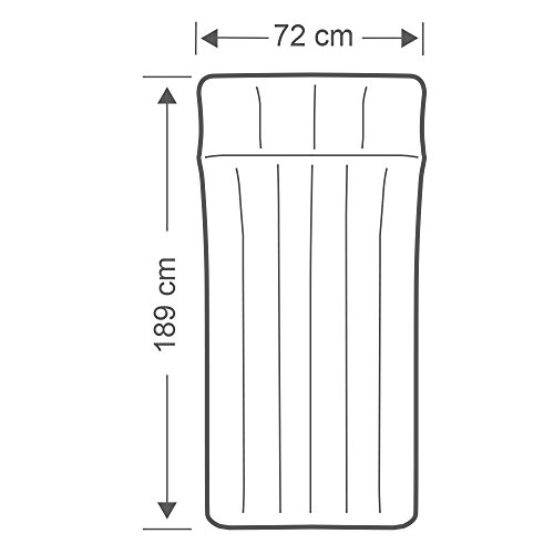 Intex 67997 - Colchoneta hinchable de camping 67 x 184 x 17 cm