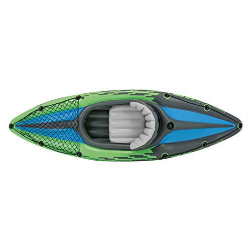 Intex 68305NP - Kayak hinchable Challenger K1 con un remo 274 x 76 x 33 cm