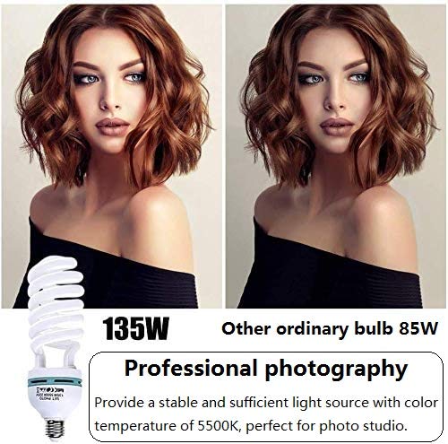 Intey Softbox Iluminacion Kit Fotografia con Luz Continua Ventana de Luz 50x70cm, Tripode , Bombilla 85W de Fotografía de Estudio Fotográfico Intey Softbox Iluminacion Kit Fotografia con Luz Continua Ventana de Luz 50x70cm, Tripode , Bombilla 85W de Fotografía de Estudio Fotográfico