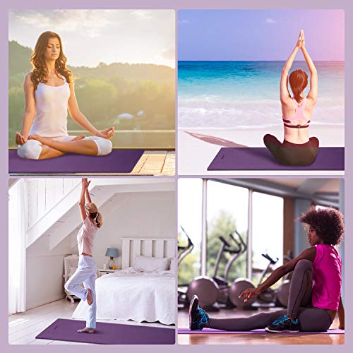 INTEY Tappetino Yoga Antiscivolo in TPE,Tappetino Fitness per Pilates e Ginnastica,Tappetino Yoga Ecologico 100%,Tappetino Fitness Spesso Resistente al Sudore,con Tracolla 180×60×0,7 cm INTEY Tappetino Yoga Antiscivolo in TPE,Tappetino Fitness per Pilates e Ginnastica,Tappetino Yoga Ecologico 100%,Tappetino Fitness Spesso Resistente al Sudore,con Tracolla 180×60×0,7 cm