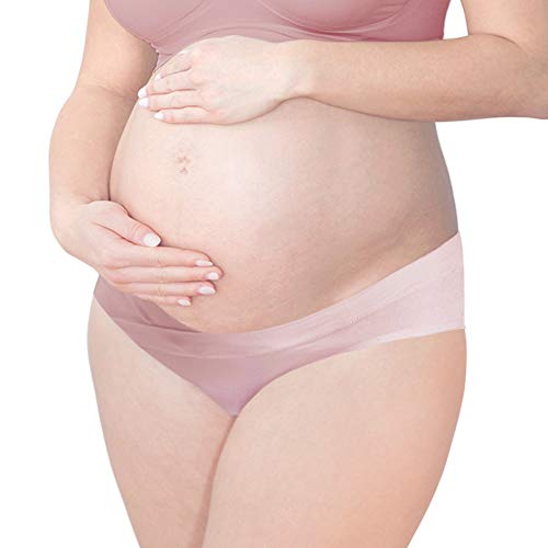Intimate Portal Mujer Algodón Bajo el Vientre de Braguitas de Bikini Premamá Natural (PK de 5) 2XL Intimate Portal Mujer Algodón Bajo el Vientre de Braguitas de Bikini Premamá Natural (PK de 5) 2XL