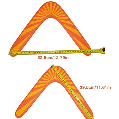 INTVN Boomerang, Boomerang de Madera Estable en Forma de V Que Regresa Disco Volador Catch Saucer Spots Juguete de Boomerang Volado, Perfecto Regalo de cumpleaños de Navidad Juguetes Regalo