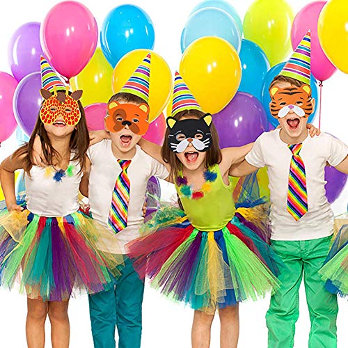 INTVN Mascarilla Animal, EVA Animal Masks Máscara de Cosplay Máscaras de Fiesta para Niños Fiesta de Cumpleaños, Navidad, Halloween, 24 Piezas INTVN Mascarilla Animal, EVA Animal Masks Máscara de Cosplay Máscaras de Fiesta para Niños Fiesta de Cumpleaños, Navidad, Halloween, 24 Piezas