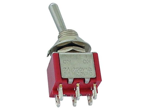 Inversor vertical DPDT ON- (on) – Type para CI Inversor vertical DPDT ON- (on) – Type para CI
