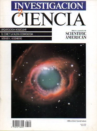 INVESTIGACIÓN Y CIENCIA. Edición Española de Scientific American. Nº 190. La pandemia del SIDA. Funciones biológicas del óxido nítrico. Nebulosas planetarias. Puntos ciegos. Óptica binaria. Simpatría y coevolución entre el críalo y sus hospedadores. Heise