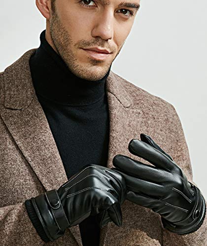 Invierno Guantes Hombre Falso Cuero Calentar Prueba del Viento Prueba de Frío Térmico Mitones Antideslizante Pantalla Táctil para Aire Libre del Deportes Mujeres Adolescentes Invierno Guantes Hombre Falso Cuero Calentar Prueba del Viento Prueba de Frío Térmico Mitones Antideslizante Pantalla Táctil para Aire Libre del Deportes Mujeres Adolescentes