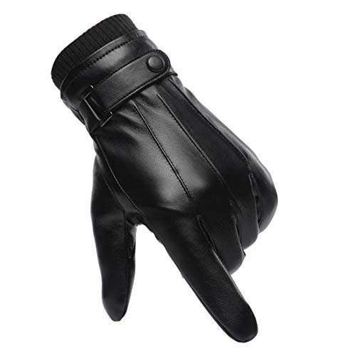 Invierno Guantes Hombre Falso Cuero Calentar Prueba del Viento Prueba de Frío Térmico Mitones Antideslizante Pantalla Táctil para Aire Libre del Deportes Mujeres Adolescentes Invierno Guantes Hombre Falso Cuero Calentar Prueba del Viento Prueba de Frío Térmico Mitones Antideslizante Pantalla Táctil para Aire Libre del Deportes Mujeres Adolescentes