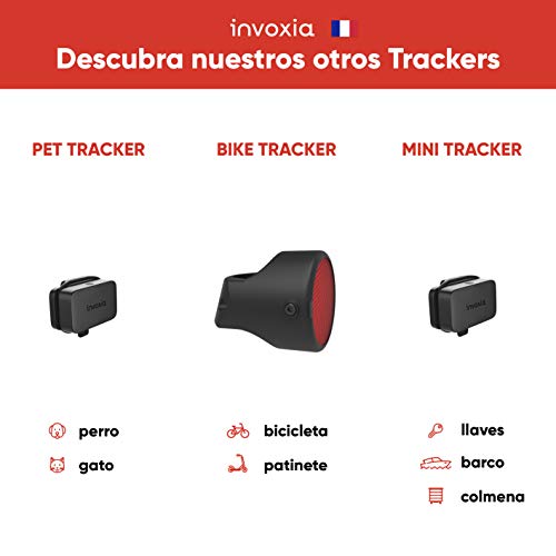 Invoxia Tracker GPS sin tarjeta SIM - Localizar: auto, moto, bolsos, niños, personas mayores - 1 a 6 meses de autonomía Invoxia Tracker GPS sin tarjeta SIM - Localizar: auto, moto, bolsos, niños, personas mayores - 1 a 6 meses de autonomía