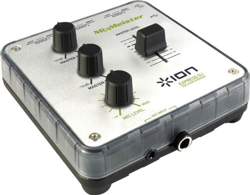 ION Audio Express DJ - Receptor AV (Windows XP/Vista, Intel Pentium / AMD Athlon 600MHz, 1x USB1.1)