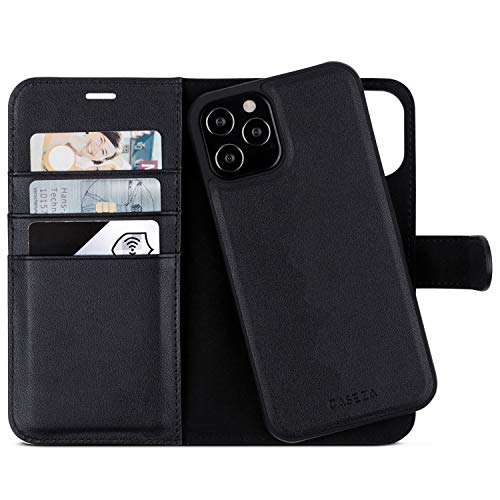 iPhone 12 / iPhone 12 Pro Funda Case Cartera Desmontable CASEZA Zurich 2" Negra - Piel PU Vegana Premium 2 en 1 Tipo Libro Cierre magnético para Apple iPhone 12/12 Pro (6.1") iPhone 12 / iPhone 12 Pro Funda Case Cartera Desmontable CASEZA Zurich 2" Negra - Piel PU Vegana Premium 2 en 1 Tipo Libro Cierre magnético para Apple iPhone 12/12 Pro (6.1")