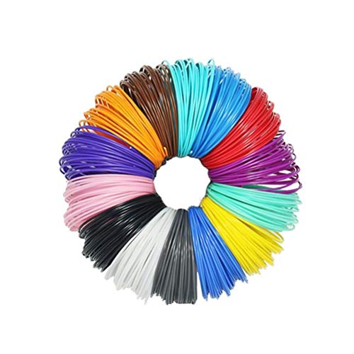 Iplusmile 5 Metros de filamento de Pluma 3D recargas 1.75 mm filamento de ABS (Color Aleatorio) Iplusmile 5 Metros de filamento de Pluma 3D recargas 1.75 mm filamento de ABS (Color Aleatorio)