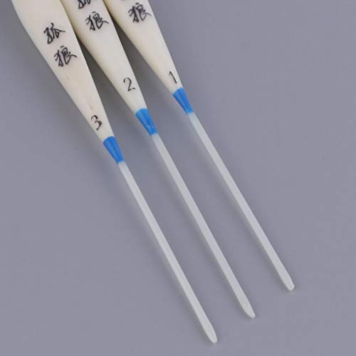 IPOTCH 3pcs Flotas de Madera de Balsa Brillante Bobbers Pesca de Altura Trolling Surf IPOTCH 3pcs Flotas de Madera de Balsa Brillante Bobbers Pesca de Altura Trolling Surf