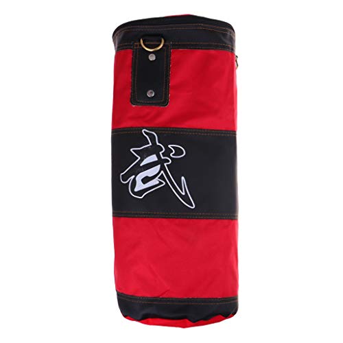 IPOTCH Funda Saco de Arena Rellenable con Peso Ajustable, Materiales de Entrenamiento para Boxeo Artes Marciales MMA