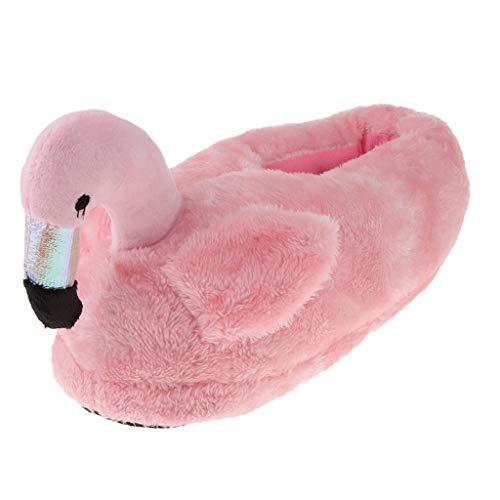 IPOTCH Zapatillas de Estar por Casa de Flamingo de Vellón Cálido Suave Pantuflas Calzados de Interior Habitación para Mujer - rosa, Zapatillas completas IPOTCH Zapatillas de Estar por Casa de Flamingo de Vellón Cálido Suave Pantuflas Calzados de Interior Habitación para Mujer - rosa, Zapatillas completas