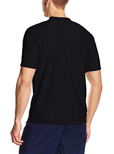 iQ-Company Loose Fit Camiseta, Hombre, Negro, XXXL