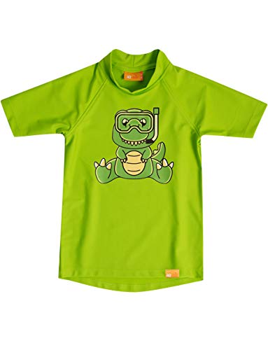 iQ-UV - Camiseta Infantil Unisex para Nadar y Jugar, Unisex niños, Camiseta, 815345, Verde neón, 92 iQ-UV - Camiseta Infantil Unisex para Nadar y Jugar, Unisex niños, Camiseta, 815345, Verde neón, 92