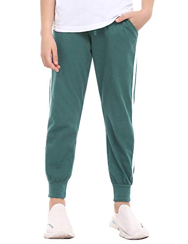 Irevial Pantalones niños de 100% algodón, Pantalones de Chándal para Niños de Cintura elástica con cordón,Pantalón Largo Deportivo con Bolsillos, para Cole/Correr/en casa,Negro,8 años Irevial Pantalones niños de 100% algodón, Pantalones de Chándal para Niños de Cintura elástica con cordón,Pantalón Largo Deportivo con Bolsillos, para Cole/Correr/en casa,Negro,8 años
