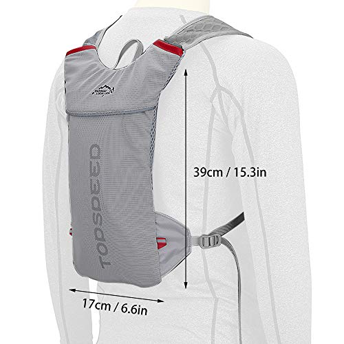 Irfora Mochila de Hidratación de 5 litros, Mochila de Carreras Liviana, de Gran Capacidad para Correr, Montañismo, Suministros (Rojo) Irfora Mochila de Hidratación de 5 litros, Mochila de Carreras Liviana, de Gran Capacidad para Correr, Montañismo, Suministros (Rojo)