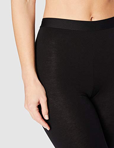 Iris & Lilly Camiseta Térmica Extra Cálida de Manga Larga Mujer, Pack de 2, Negro (Black), S, Label: S Iris & Lilly Camiseta Térmica Extra Cálida de Manga Larga Mujer, Pack de 2, Negro (Black), S, Label: S