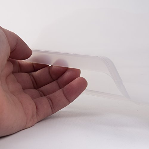 Iris Ohyama, lote de 2 cajas de almacenamiento debajo de la cama con ruleta - Top Box - TBU-40, plástico, transparente, 40 L, 68 x 39 x 19.3 cm Iris Ohyama, lote de 2 cajas de almacenamiento debajo de la cama con ruleta - Top Box - TBU-40, plástico, transparente, 40 L, 68 x 39 x 19.3 cm