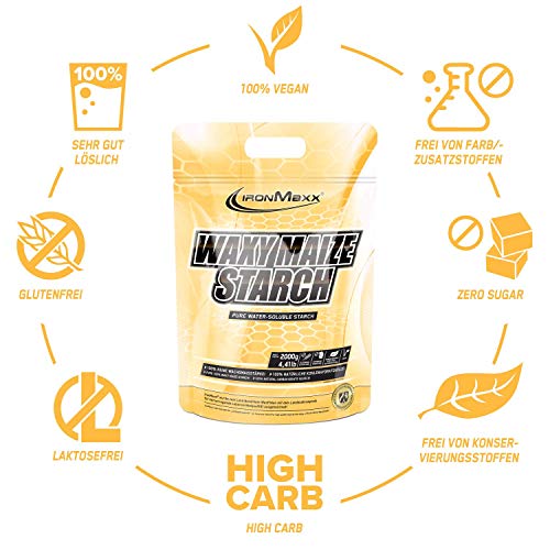 IronMaxx Almidón de Maíz Ceroso 2000 g