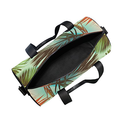 ISAOA Bolsa de Gimnasio Palma de Coco Palma Árbol Deportes Duffel Bolsa para Mujeres y Hombres ISAOA Bolsa de Gimnasio Palma de Coco Palma Árbol Deportes Duffel Bolsa para Mujeres y Hombres
