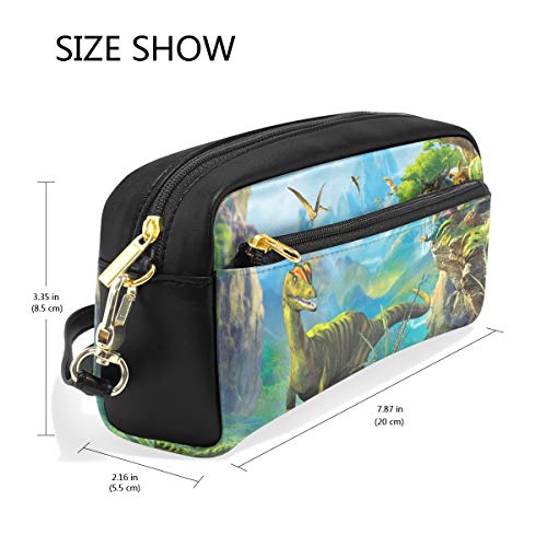 isaoa dinosaurio impreso estuche gran capacidad Durable bolsa de maquillaje lápiz bolsa para niños niñas estudiantes de la escuela, el regalo perfecto en todas las ocasiones isaoa dinosaurio impreso estuche gran capacidad Durable bolsa de maquillaje lápiz bolsa para niños niñas estudiantes de la escuela, el regalo perfecto en todas las ocasiones