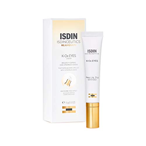 ISDIN Isdinceutics K-Ox Eyes, Crema Contorno de Ojos para Bolsas y Ojeras, con Vitamina K-Óxido y Ácido hialurónico - 1 x 15 ml