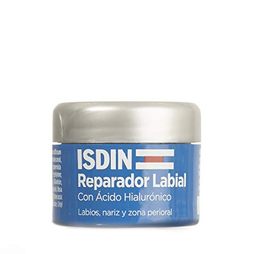 ISDIN Reparador Labial Bálsamo, Repara labios, nariz y zona perioral, con ácido hialurónico, 10ml