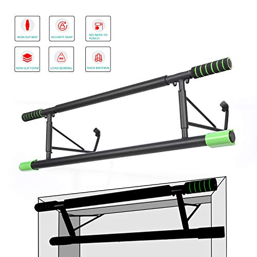 ISE Barra de Tracción, Barra de Entrenamiento para Estación de Gimnasio en Casa, Máx. 200 kg, SY-1700