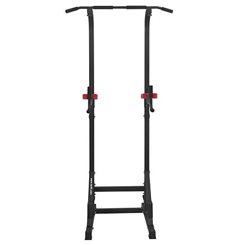 ISE Estación de Musculación, Torre de Gimnasio Entrenamiento Multifuncional, Multiestación con Barra de Dominadas Fitness, Power Tower de Pull-up para Ejercicio Fuerza Gimnasia Professional, SY-5607 ISE Estación de Musculación, Torre de Gimnasio Entrenamiento Multifuncional, Multiestación con Barra de Dominadas Fitness, Power Tower de Pull-up para Ejercicio Fuerza Gimnasia Professional, SY-5607