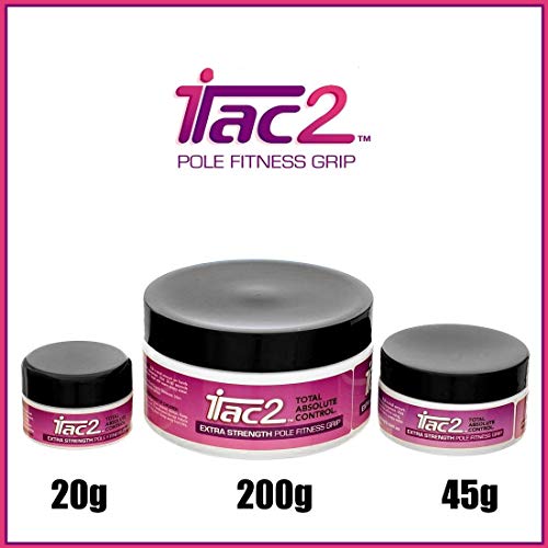 ITAC2 Level 4 (Extra Strength) Total Absolute Control Dance Pole Fitness Sports Grip 20gm by ITAC2 Level 4 (Extra Strength) Total Absolute Control Dance Pole Fitness Sports Grip 20gm by