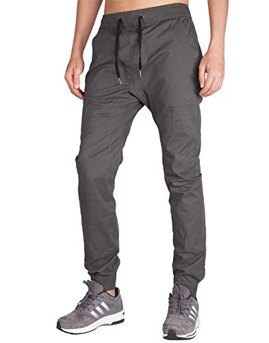 ITALY MORN Joggers Hombre Panatalones para Chicos Deportes Slim Fit XL Gris Oscuro