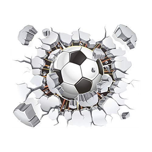 iTemer 1 set pegatinas pared decorativas Stickers Vinilos decorativos pared dormitorio 3D decoracion pared Elegante y hermoso Fútbol Negro 40cm * 50cm iTemer 1 set pegatinas pared decorativas Stickers Vinilos decorativos pared dormitorio 3D decoracion pared Elegante y hermoso Fútbol Negro 40cm * 50cm